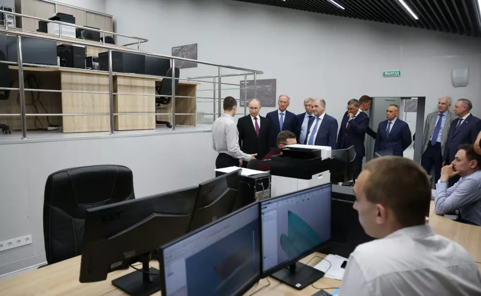 Владимир Путин произвел проверку проведения оперативного учения «Июльский шторм»