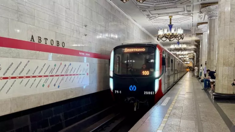 Состав серии «Балтиец» прошел все пуско-наладочные испытания и приступил к обслуживанию