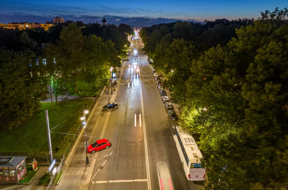 Завершено обновление уличного освещения на Кирочной улице