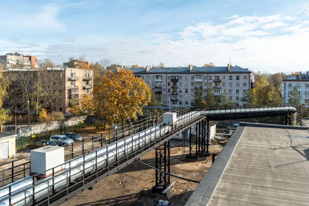 Завершено обновление 1244 метров тепломагистрали от 1-й Красносельской котельной