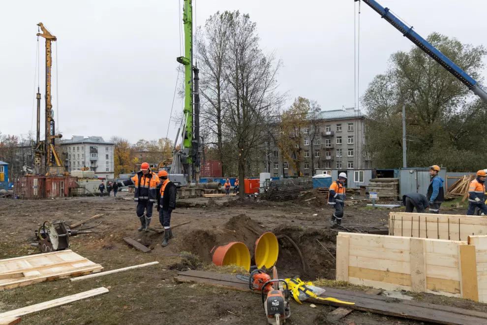 В зоне технологического нарушения удалось стабилизировать просадку грунта