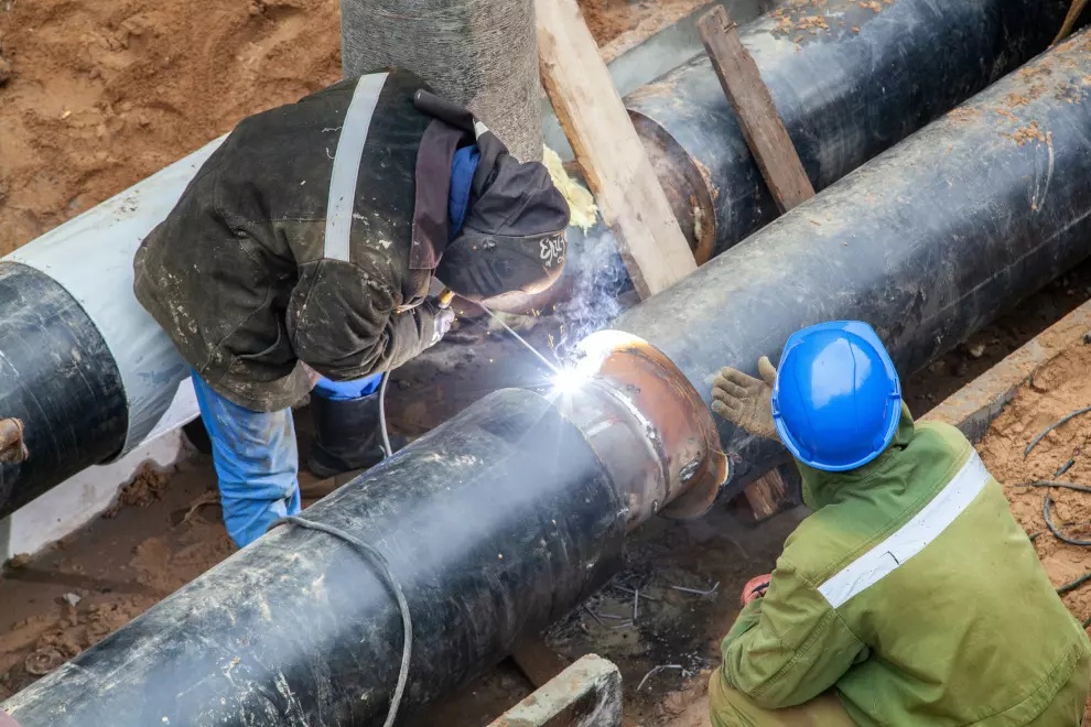 Теплосеть завершили реконструкцию тепломагистрали «Куйбышевская»