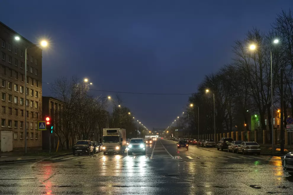 Завершена модернизация наружного освещения на Рощинской улице