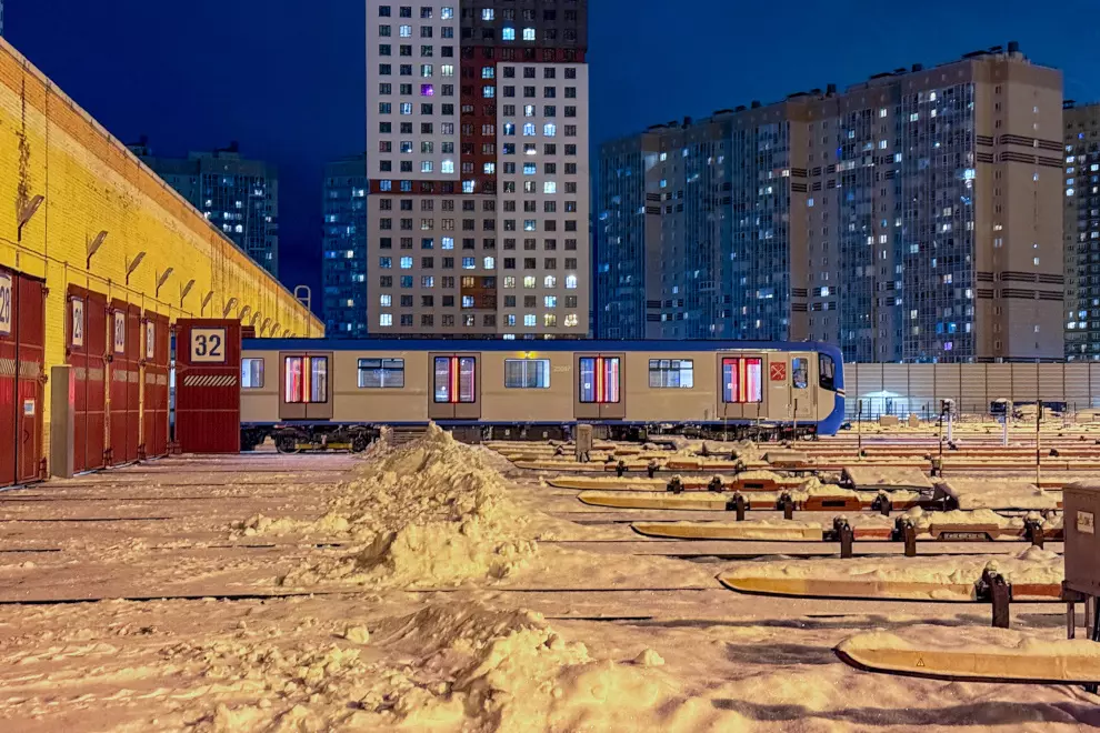 В городе началась обкатка первого современного поезда «Балтиец»