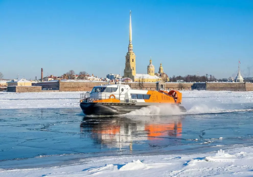 Петербург впервые запустил регулярную зимнюю навигацию с использованием городской причальной инфраструктуры
