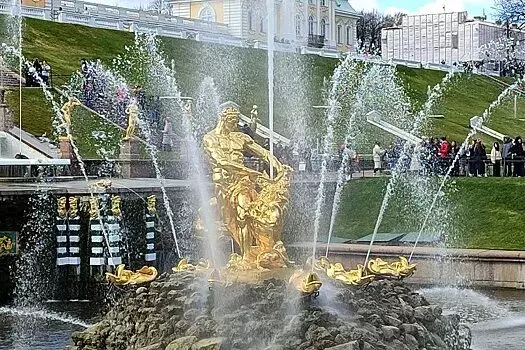 В городе открылся сезон фонтанов