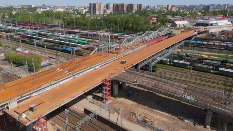 В городе продолжается работа над реконструкцией Цимбалинского путепровода