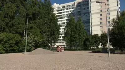 Начался очередной этап возведения многофункциональной площадки центра спорта