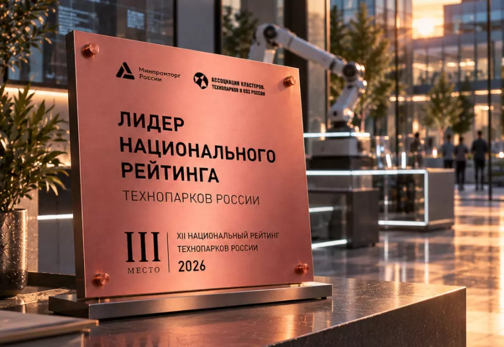 Технопарк впервые вошёл в тройку лидеров Национального рейтинга